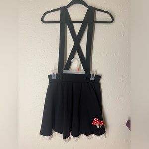 Mushroom suspender skirt